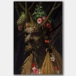 Arcimboldo Four Seasons Composite Head Renaissance Master Giclee Art Print. Fixed Price $263.99.