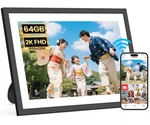 Fangor 10.1IN Wifi Digital Photo Frame 64GB 2K Fhd 1920X1200 Ips Touch. Fixed Price $202.77.