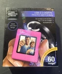 Pink Sharper Usb 2.0 Digital Photo Keychain 60 Images Charging With Cable. Fixed Price $12.99.