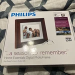 Philips Brown Frame 8" Lcd Panel Digital 1000 Photos SPF3408/G7 New. Fixed Price $44.99.