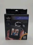 Sharper Image Digital Photo Keychain Usb 2.0 1.5 Lcd 60 Viewer Open Box. Fixed Price $9.99.