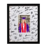 Graduatepro 11X14 Graduation Signature Board Picture Frame With 5X7 Mat For W.... Fixed Price $27.94.
