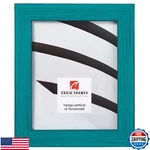 Craig Frames Jasper 7X9" Country French Teal Picture Rustic Wood. Fixed Price $45.72.