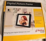 Inch Wifi Digital Picture Frame By Nuvue NV-800. Fixed Price $12.99.