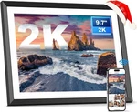 32GB Ips Arktronic 972K Wifi Digital Picture Frame Touch Screen. Fixed Price $50.17.