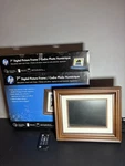 Hp 7" Digital Picture Frame, Remote, Cords And Instructions. Fixed Price $16.19.