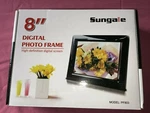 New Sungale 8" Digital Photo Frame. Fixed Price $26.00.