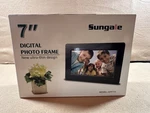 Sungale - 7 Inch Digital Picture Frame Screen Usb And Sd Card. Fixed Price $25.00.