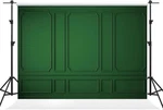 Kate 10FT Green Photo Backdrop Classic Interior Gypsum Line Microfiber. Fixed Price $68.00.