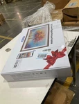 Uhale 21.5IN Wi-fi Digital Picture Frame 64GB Brown W/ Remote, Sd, Usb. Fixed Price $75.00.