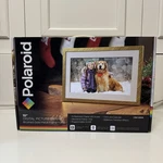 Sale! New Polaroid 10" Hi Resolution Digital Picture Frame Brus Gold PDF-1050G. Fixed Price $30.00.