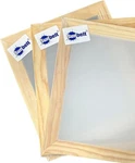 Sunbelt Sift Screen Frames Set Of 3, 14X16" Wood With 74, 96 And 230 Mesh. Fixed Price $69.95.