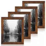 Irahmen Picture Set Of 4, High Definition Glass Frame, Wood.... Fixed Price $37.84.