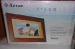 Astar Digital Picture Frame 7"LCD Model DPF1170 New. Fixed Price $17.09.