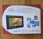 Vistaquest 7" Lcd Digital Picture Frame VQ0701P New-open Box. Fixed Price $10.98.