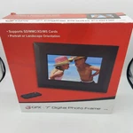 Gpx 7" Inch Digital Photo Frame PF708, Brand New, Open Box, Fast Shipping. Fixed Price $7.99.