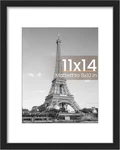 Upsimples Frame, Display Pictures 8X10 With Mat Or 11X14, Black. Fixed Price $10.28.