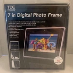 Tde Systems 7 Inch Digital Photo Frame New The Box.. Fixed Price $11.90.