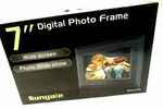 Sungale 7" Digital Photo Frame Ca 705 New In Box. Fixed Price $59.95.