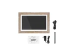 Aluratek 13.3" Wifi Touchscreen Distressed Wood Digital Photo Frame ASHDPF13F. Fixed Price $164.49.