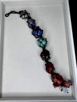 Natural Crystal Chakra Tumbled Stone Wall Decor, Car/window Hanger. Length 12. Fixed Price $12.90.