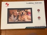 Yunqideer Frameo Digital Photo 15.6 Inch 1920 1080 Ips Touch Screen. Fixed Price $64.95.