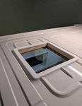 Vw Crafter / Man Tge Maxxair Maxxfan Roof Infill Adapter Skylight Fitting Kit. Fixed Price $114.28.