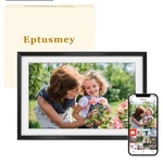 Eptusmey Wi-fi Digital Photo Frame Black, New, The Original Box 10.1" Display. Fixed Price $49.99.
