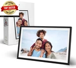 Digital Picture Frame Powered By Nixplay 15.6" Large Wifi Photo Ea. Fixed Price $118.61.