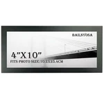 10X4 Frame Black Solid Wood Picture -4X10 Panoramic For W.... Fixed Price $24.53.