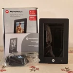 Motorola Digital Photo Frame 6" Lcd Screen W/ Slideshow Clock MF601 Slim Design. Fixed Price $45.00.