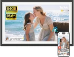 Digital Picture Frameo 15.6" Wifi Electronic Photo Frames Large With 64GB. Fixed Price $199.99.
