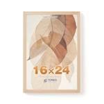 Tones Design 16X24 Solid Wood Frame,natural Oak Picture Can Dis. Fixed Price $55.27.