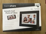 Photoshare 10.1" - 8GB Smart Wifi Digital Frame (black Matte/white Matte). Fixed Price $50.00.