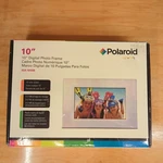 Polaroid 10" Digital Photo Frame Color Screen XSA-10169S Internal Storage 512MB. Fixed Price $30.00.