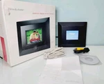 Brookstone Digital Photo Frame 3 1/2" Lcd Screen. Fixed Price $23.99.