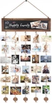 Picture Frames Collage Photo Hanging Display Board Wood Rustic Fo. Fixed Price $21.95.