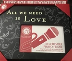 Recordable 6X4 Photo Frame 'all We Need Is Love By New View. Fixed Price $13.99.