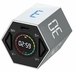 Ticktime Pomodoro Cube, Hexagon Productivity Timer, Pause & Resume, Llano. Fixed Price $27.99.