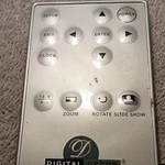 Digital Decor DPF710 Remote Control For Picture Frame New No Battery. Fixed Price $12.90.