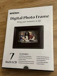 Bpidion Digital Photo Frame 7 128 Mb W/ Remote & Power Cord( Mocha). Fixed Price $16.19.
