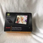 Kodak Easyshare P750 7-INCH Digital Picture Frame Open Box Nib. Fixed Price $40.00.