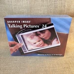 Sharper Image Talking Pictures 24 Album For 4X6 Photos & Messages New Sealed. Fixed Price $17.99.