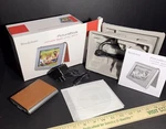 Brookstone My Life 3.5" Portable Digital Photo Album Picture Frame *works. Fixed Price $25.00.
