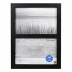 Mainstays 4X6 2-OPENING Linear Gallery Wall Picture Frame, Black. Fixed Price $8.88.