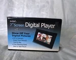 Shomi 7" Screen Digital Player Model # 070AB01. Fixed Price $20.00.