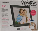 Aluratek 15" Touchscreen Lcd Wi-fi Digital Photo Frame Black. Fixed Price $59.99.