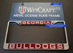 Georgia Bulldogs University License Plate Frame Auto Tag Car Truck Suv Van. Fixed Price $24.26.