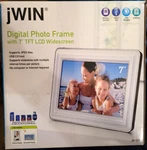Jwin White Digital Frame JP-127 #071200747 New. Fixed Price $19.90.