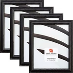Craig Frames Wiltshire Ash 130, Black Hardwood Picture Poster 4-PACK. Fixed Price $118.99.
